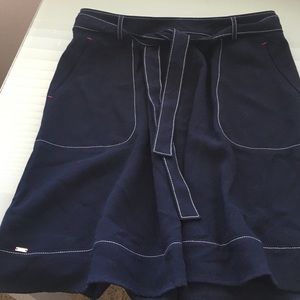 Navy blue skirt